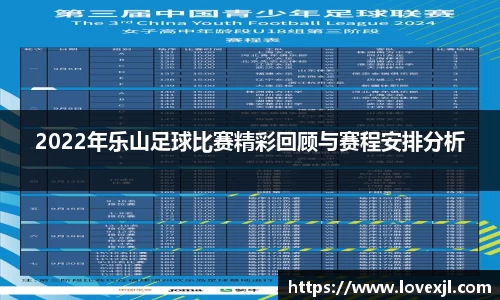 2022年乐山足球比赛精彩回顾与赛程安排分析