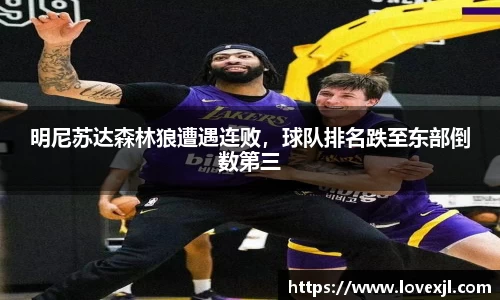 明尼苏达森林狼遭遇连败，球队排名跌至东部倒数第三